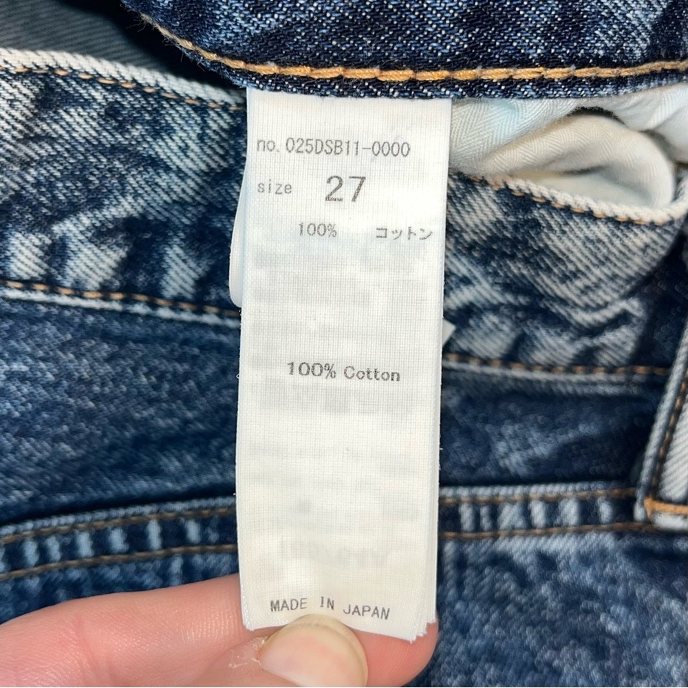 Moussy Vintage Acid Wash Boy Skinny Jeans‎ Size 27 High Rise Ankle Cropped - Picture 7 of 11